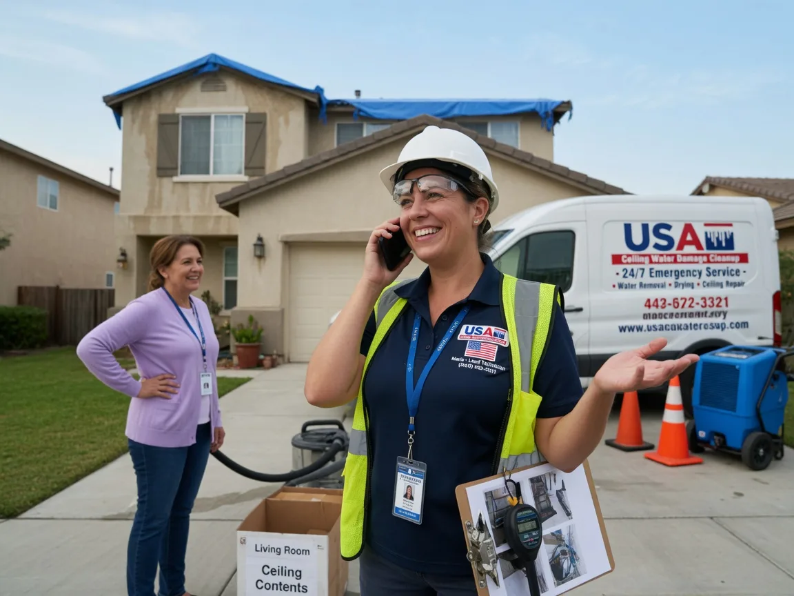 Ceiling Water Damage Restoration Edwards, CA FAQs